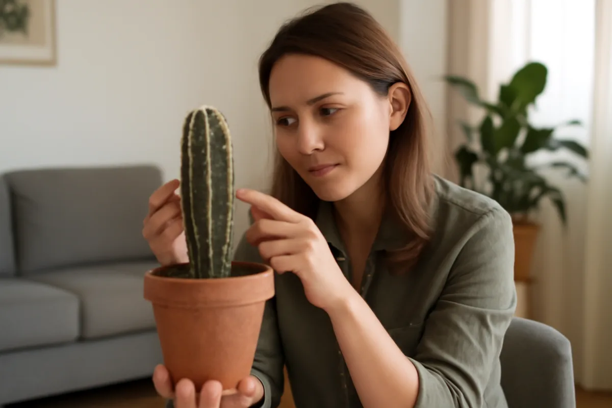 Curare un cactus in appartamento: i segnali che indicano se sta bene