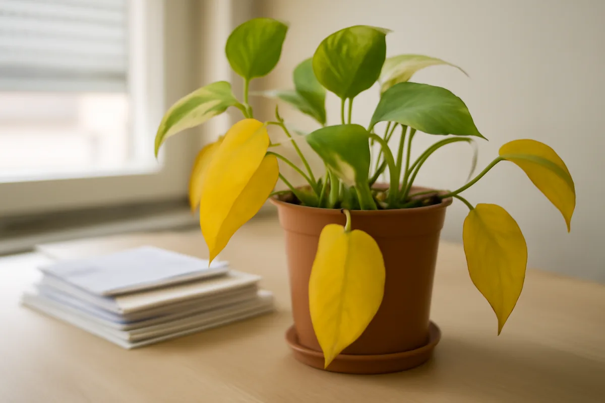 Pothos con foglie gialle: cause comuni e rimedi efficaci