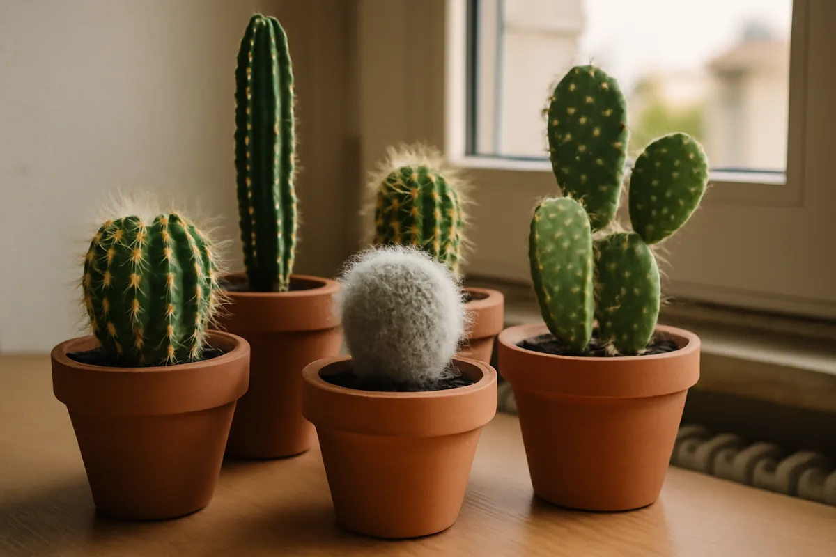 Tipi di cactus da interno facili da coltivare: quelli che non deludono mai