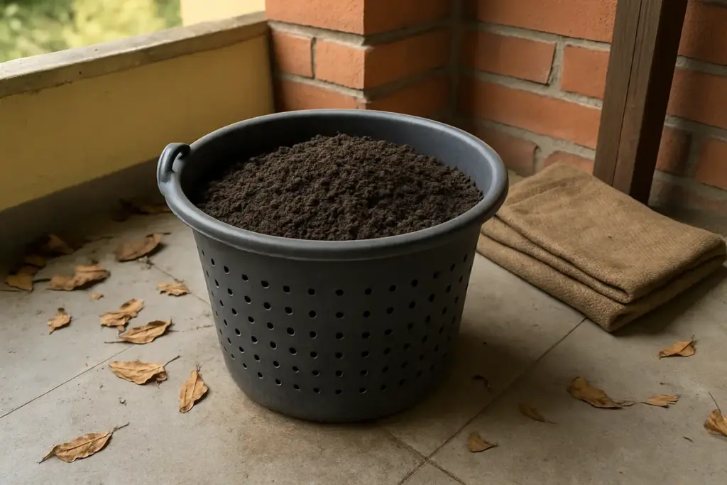 Compost pronto ma non è ancora il momento: cosa gli succede se aspetta chiuso
