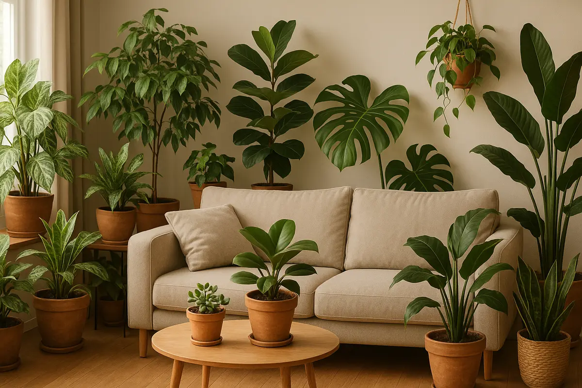 Come realizzare un angolo verde in salotto? suggerimenti per un effetto scenografico senza stress