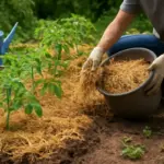 Pacciamatura naturale nell’orto domestico: risparmiare acqua e limitare le erbe infestanti con semplici materiali