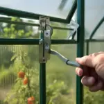 Serratura regolabile per serre domestiche: come garantire la giusta areazione senza sbalzi termici