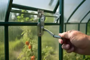 Serratura regolabile per serre domestiche: come garantire la giusta areazione senza sbalzi termici