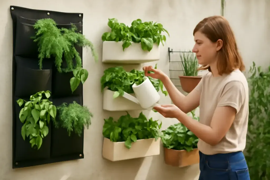 Giardinaggio verticale da parete: le 3 soluzioni che facilitano anche la manutenzione