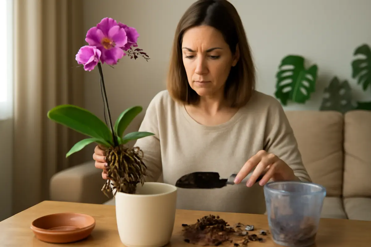 Periodo migliore per rinvasare le orchidee: perché sbagliare il timing può bloccare la fioritura