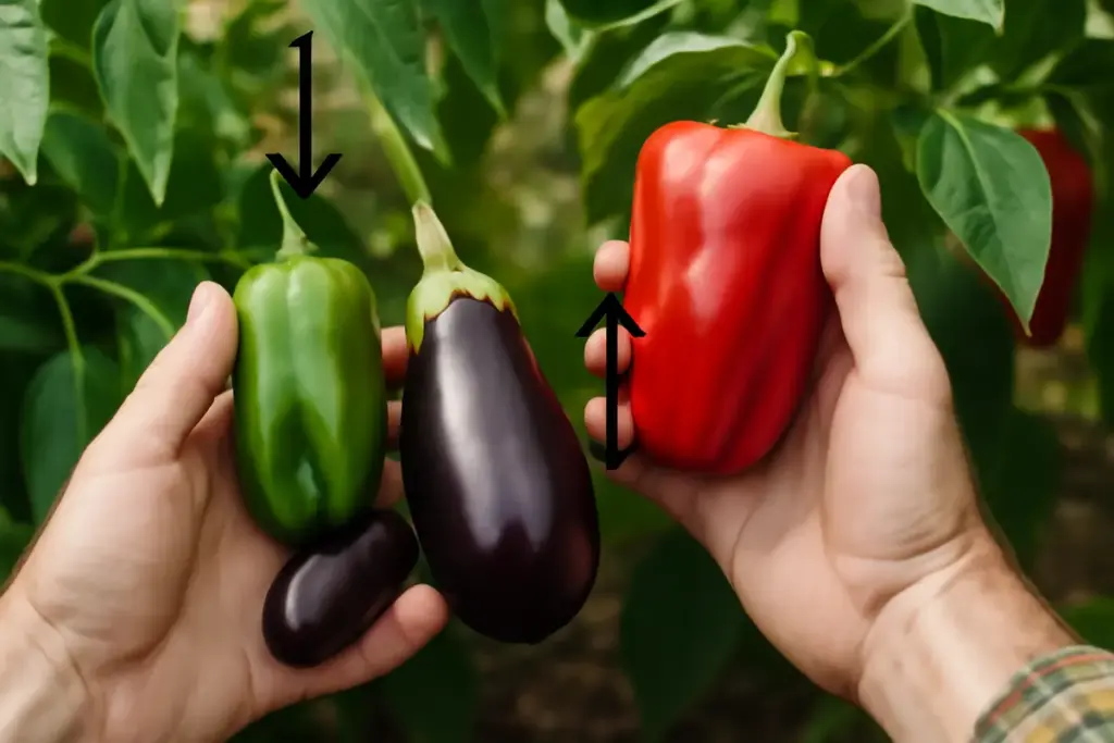 Come riconoscere la maturazione di peperoni e melanzane? segnali affidabili che evitano raccolte premature