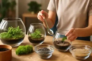 Terrari in vetro come decorazione verde: passaggi essenziali che pochi principianti seguono