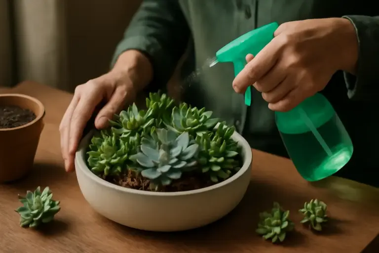 Comporre un centrotavola stagionale con succulente: la tecnica segreta per mantenerle vive a lungo