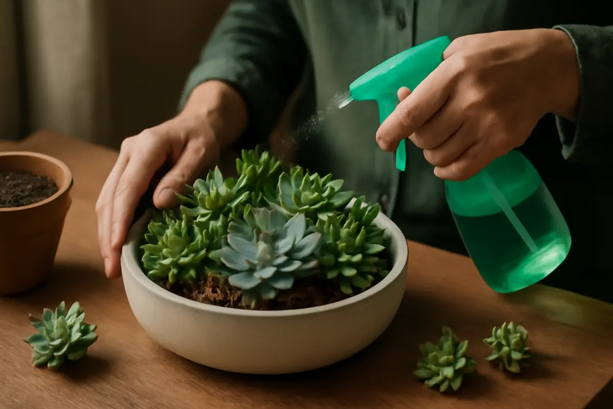 Comporre un centrotavola stagionale con succulente: la tecnica segreta per mantenerle vive a lungo