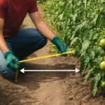 Qual è la giusta distanza tra le piante di pomodoro? il trucco per maggiore arieggiatura e meno funghi