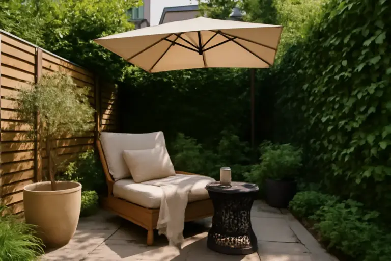 Progettare spazi relax in giardino: consigli per massima privacy e comfort anche in città