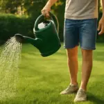 Annaffiatura estiva del prato: scopri la frequenza perfetta per un tappeto verde tutto l’anno