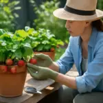 Coltivazione di fragole in vaso: strategie per frutti saporiti e raccolte generose anche in spazi ridotti