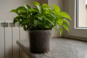 Pothos affollato nel vaso: quando i rami si soffocano tra loro