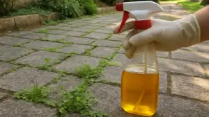 Brucia le radici in 20 minuti: il diserbante naturale che funziona davvero