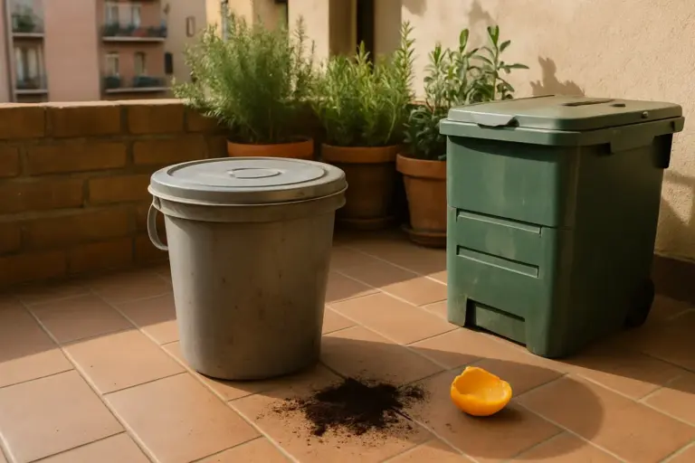 Raccogliere scarti altrui gratis: l’errore che svuota il compost in tre mesi