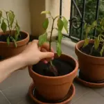 Dito nel terriccio e sembra umido: perché la pianta muore lo stesso