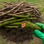 Rami vecchi di vent’anni nel compost: funzionano meglio di quelli freschi