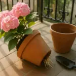Ortensia in vaso che non fiorisce: il vaso sbagliato blocca tutto