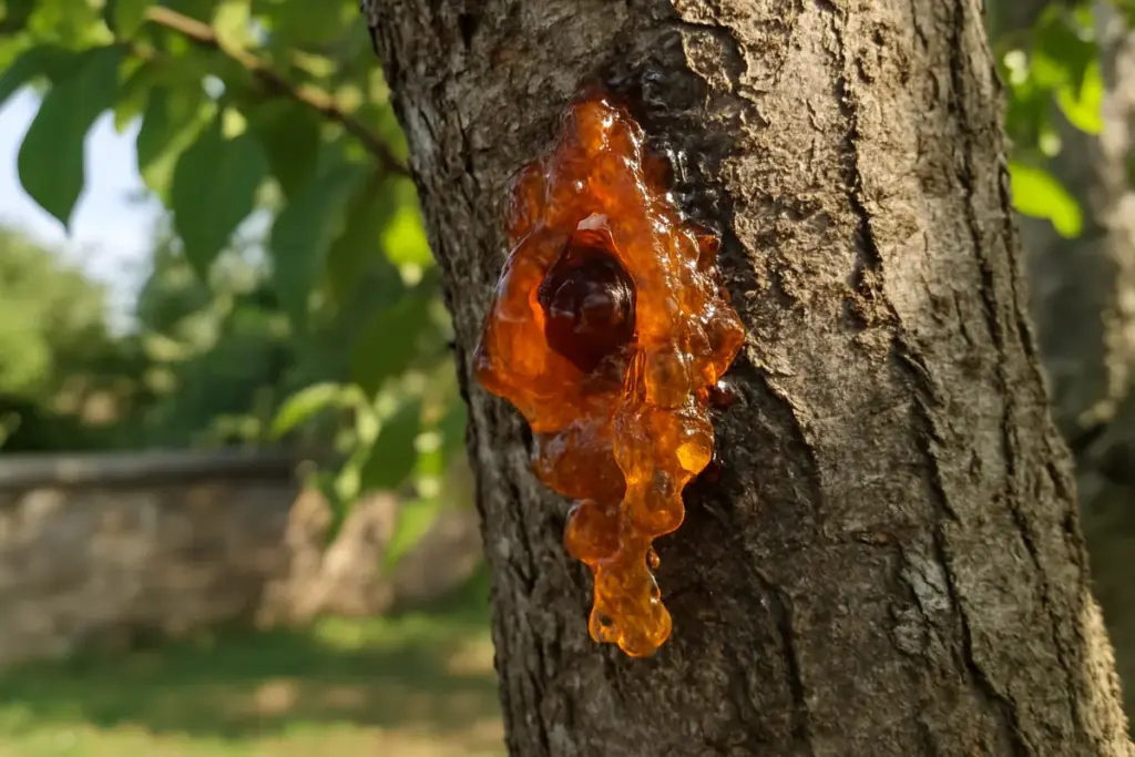 Gommosi sul susino: la ferita che cola non è il problema, è la spia