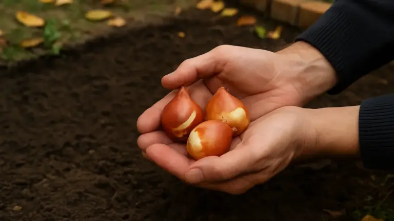 Tulipani piantati troppo presto: il bulbo marcisce prima di fiorire