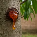 La gomma sul pesco cola da dentro: cosa ha già smesso di funzionare