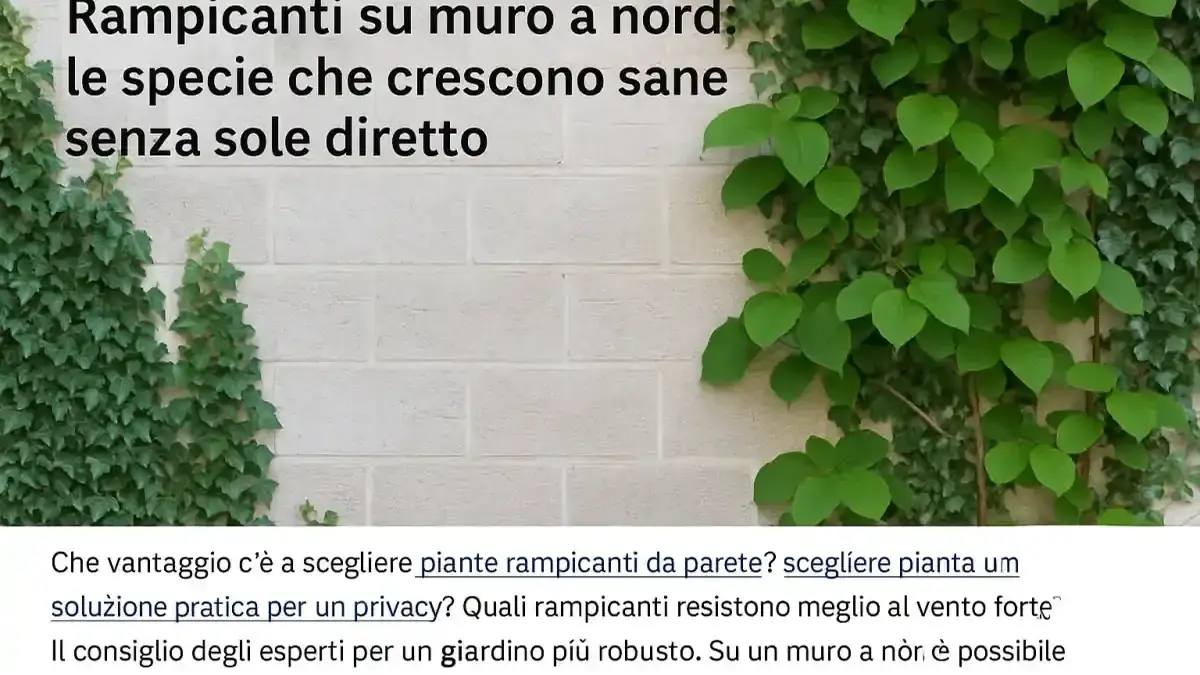 Sempreverde fitto vicino a una parete: come controllare il lato interno senza confondere ombra naturale e vero diradamento