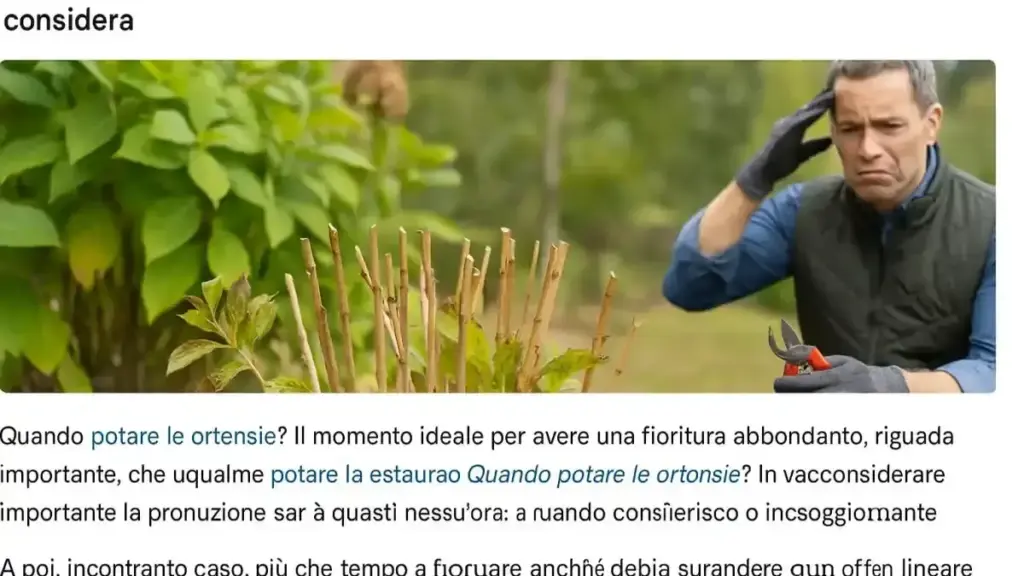 Tutore molto alto su un giovane arbusto: perché sostenere troppo il fusto può essere diverso dal fermare la zolla